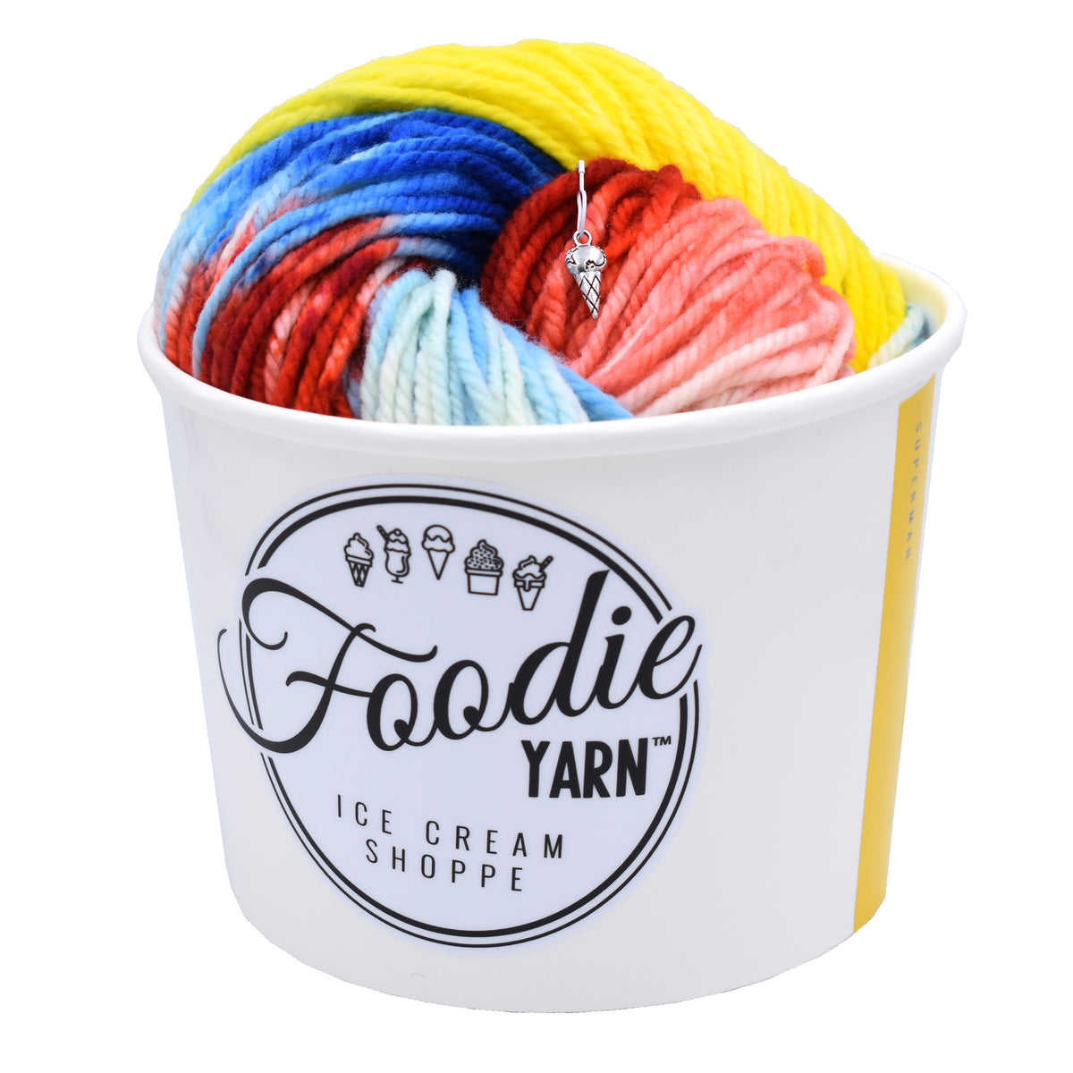 Super Heroine Ice Cream Yarn