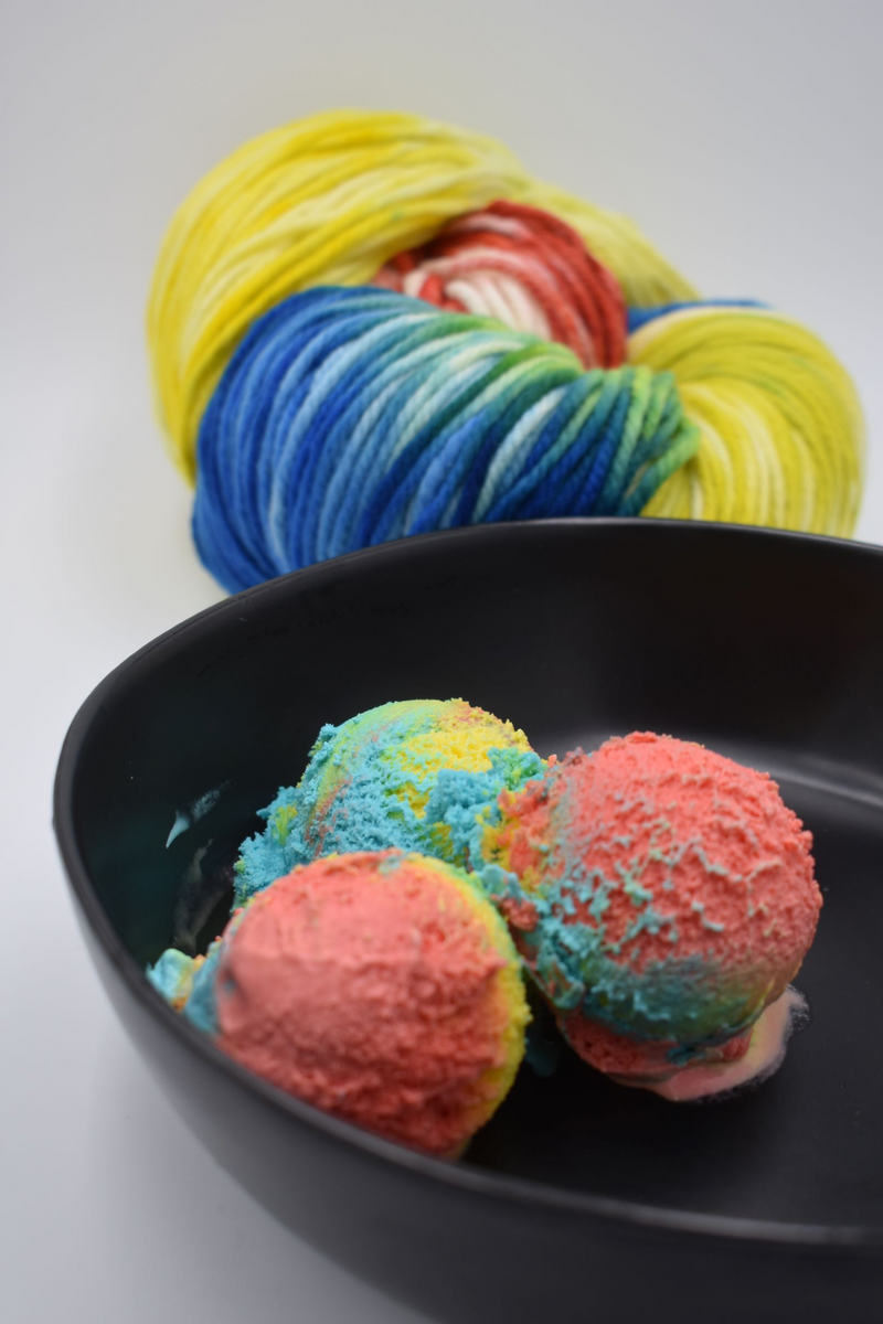 Super Heroine Ice Cream Yarn – Zeilinger Wool Company