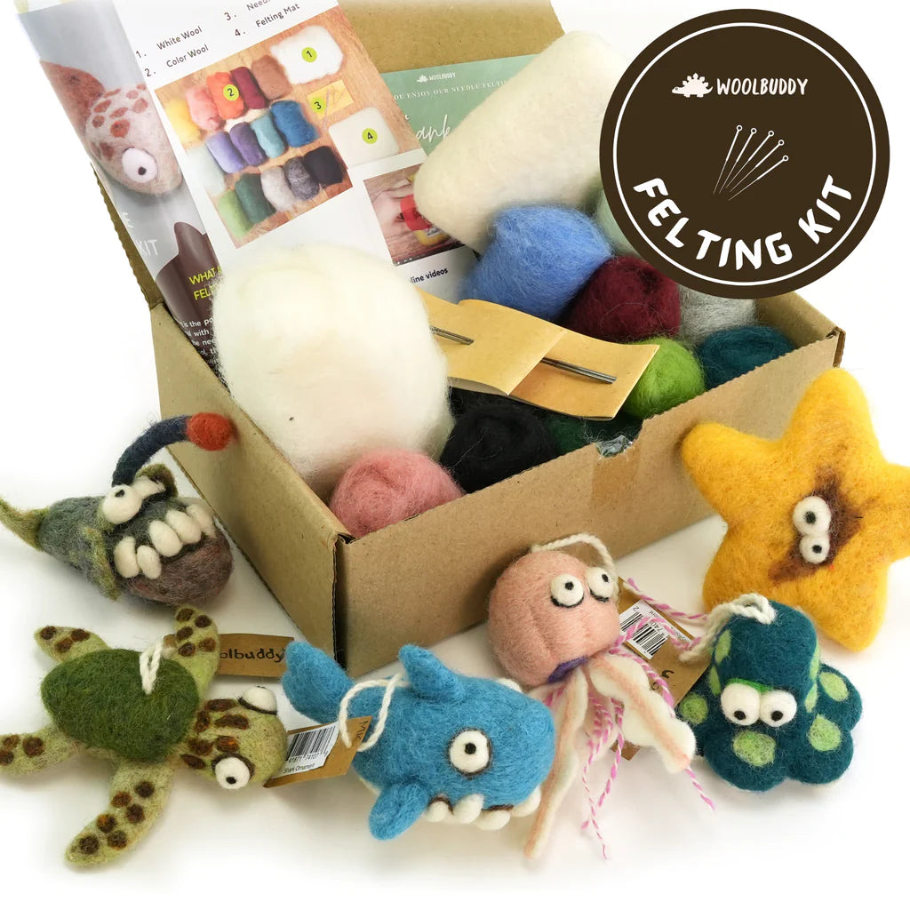 Needle Felting Kit for Beginners, Wool Animal Felting Kit, Needle Felting  Supplies, Felt Kit for Kids, Wool Felting Kit,children Felting Kit 